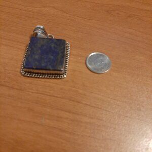 Silver and Gem Stone Pendant